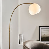 Ghedi Siro Floor Lamp Black Marble — SantoLusso®