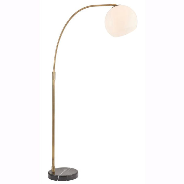 Ghedi Siro Floor Lamp Black Marble — SantoLusso®