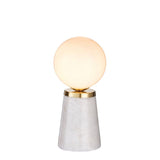 Ghedi Siro Table Lamp Marble — SantoLusso®