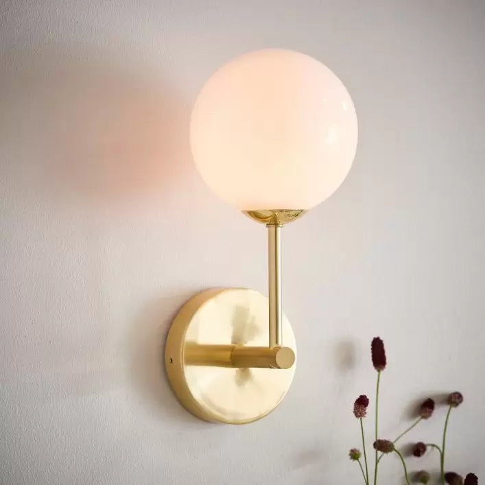 Ghedi Siro Wall Light Brushed Gold — SantoLusso®