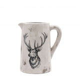 Ghedi Stag Pitcher Vase Large Distressed — SantoLusso®