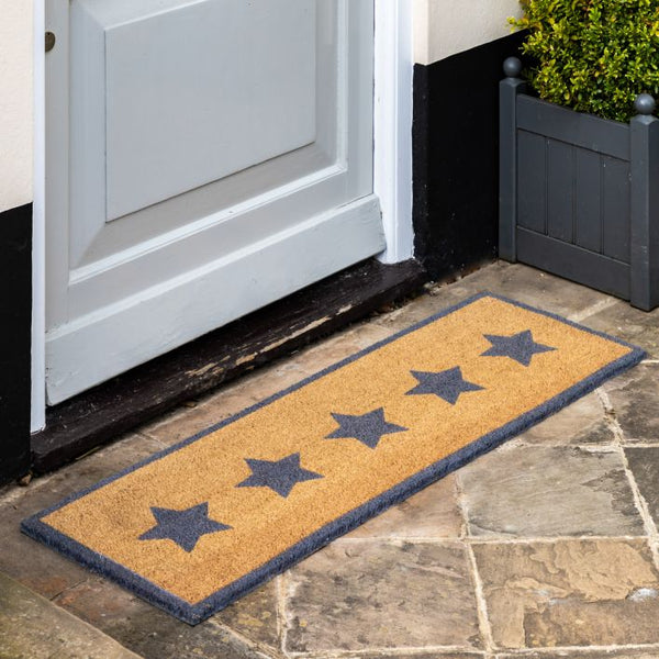 Ghedi Star Coir Double Doormat — SantoLusso®