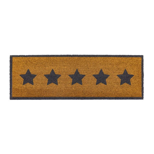 Ghedi Star Coir Double Doormat — SantoLusso®