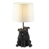 Ghedi Terrier 1 Table Lamp Black — SantoLusso®