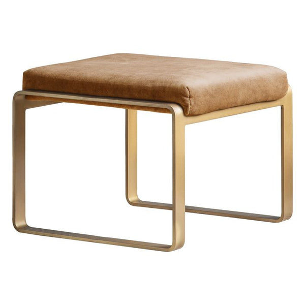 Ghedi Tinella Footstool Ochre — SantoLusso®