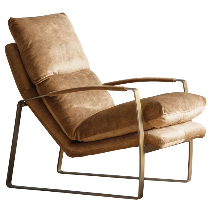 Ghedi Tinella Lounger Ochre — SantoLusso®