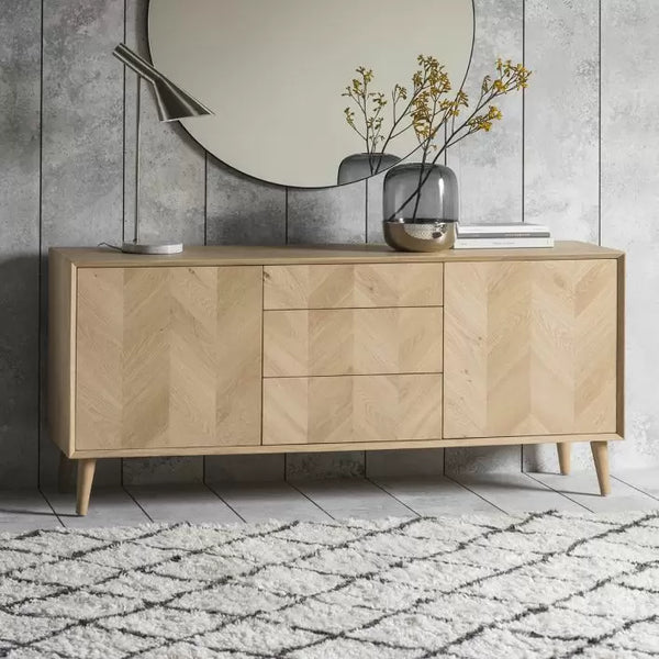 Ghedi Tormes 2Dr/3Drwr Sideboard — SantoLusso®