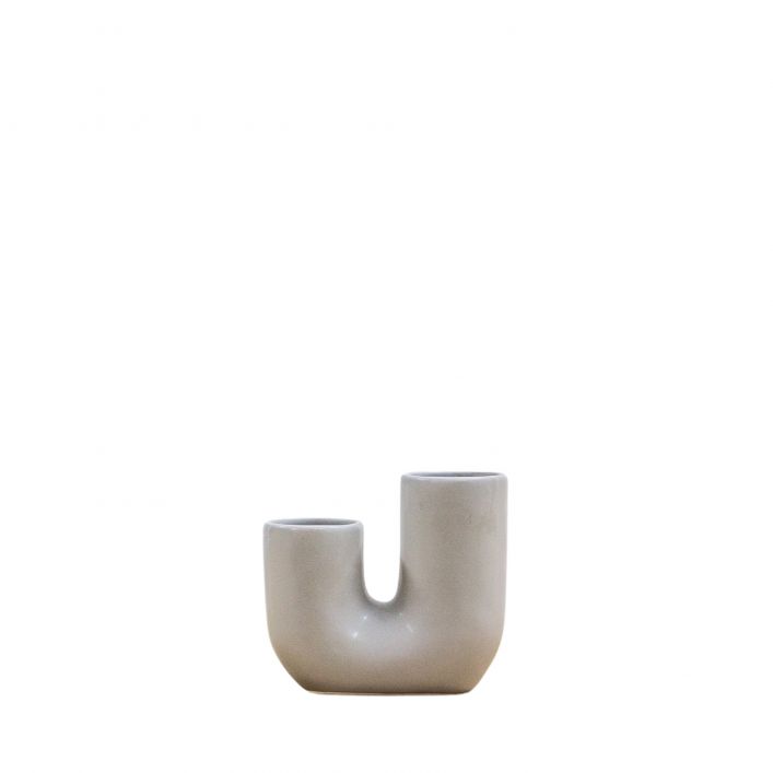 Ghedi Tova Vase Grey — SantoLusso®