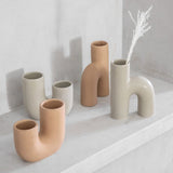 Ghedi Tova Vase Grey — SantoLusso®