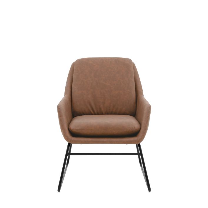 Ghedi Ulama Chair Brown — SantoLusso®