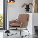 Ghedi Ulama Chair Brown — SantoLusso®