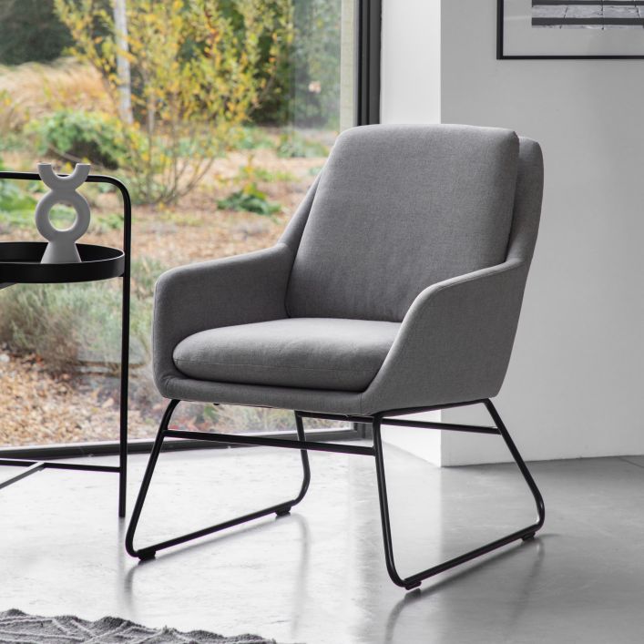 Ghedi Ulama Chair Light Grey — SantoLusso®