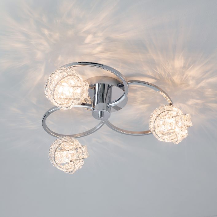 Ghedi Ulisse 3 Ceiling Light — SantoLusso®