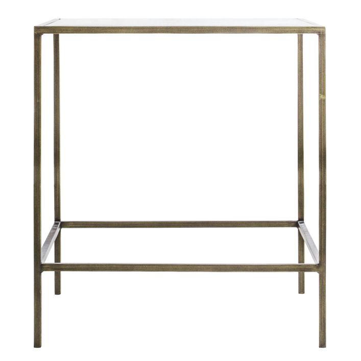 Ghedi Ulla Side Table Champagne — SantoLusso®