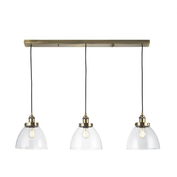 Ghedi Vespera 3 Pendant Light Antique Brass — SantoLusso®