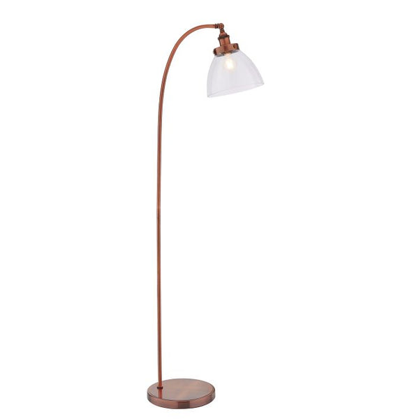 Ghedi Vespera Floor Lamp Aged Copper — SantoLusso®