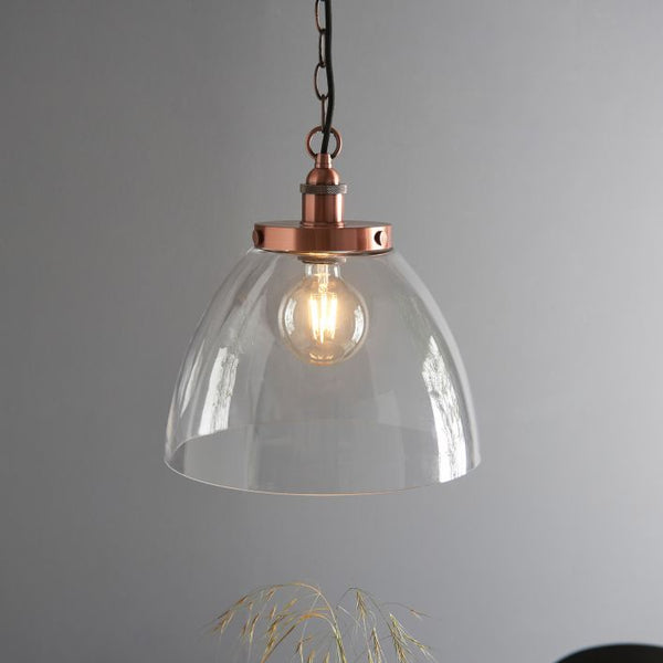 Ghedi Vespera Grand 1 Pendant Light Aged Copper — SantoLusso®