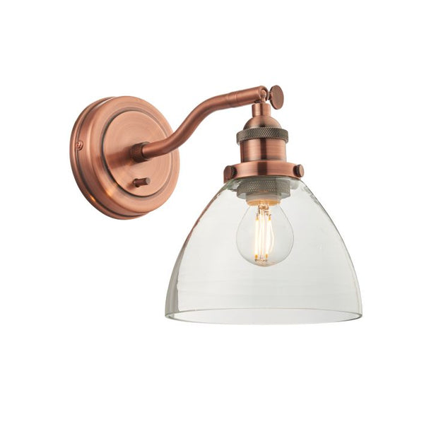 Ghedi Vespera Wall Light Aged Copper — SantoLusso®