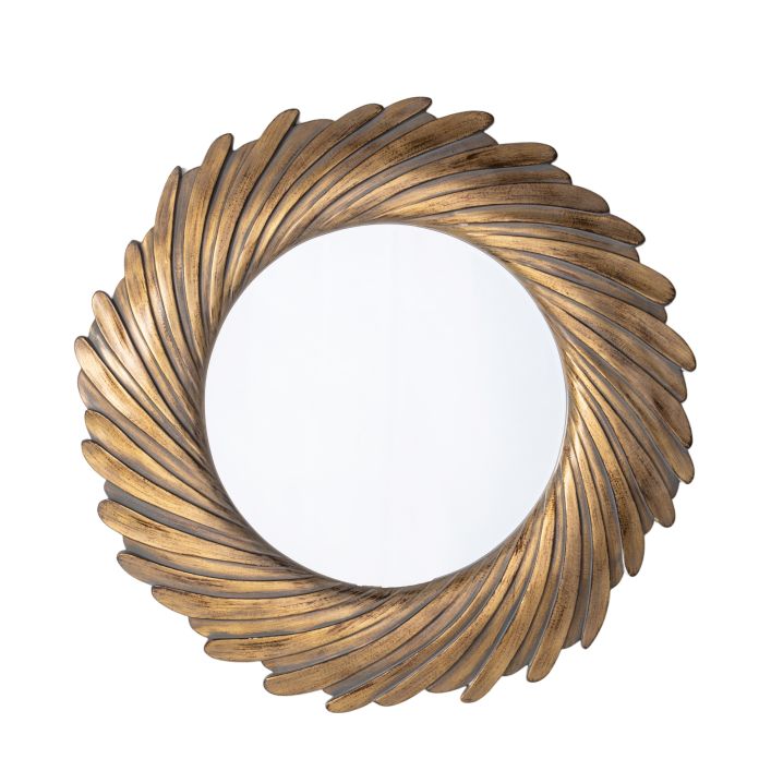 Ghedi Victoria Mirror Gold Verdigree — SantoLusso®