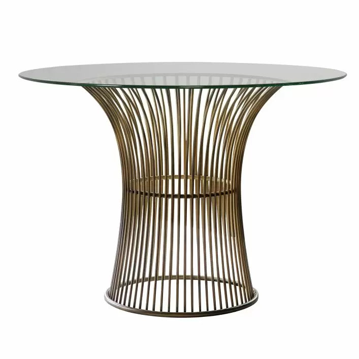 Ghedi Vincenzo Dining Table Bronze — SantoLusso®