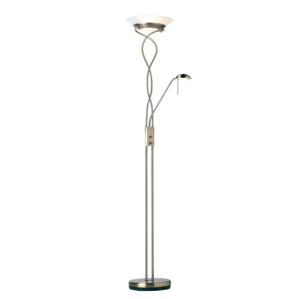 Ghedi Virgil Floor Lamp Antique Brass — SantoLusso®