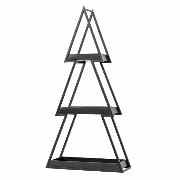 Ghedi Xmas Tree Tray Stack Black — SantoLusso®