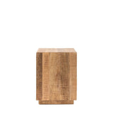 Ghedi Zalme Side Table Natural — SantoLusso®