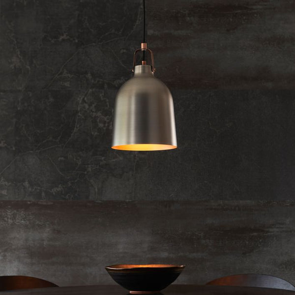 Ghedi Ziramo Pendant Light Aged Pewter — SantoLusso®