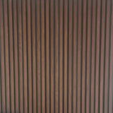 Aluxo Wood Veneer Acoustic Slatted Wall Panels - Dark Oak, Pack of 4 - SantoLusso