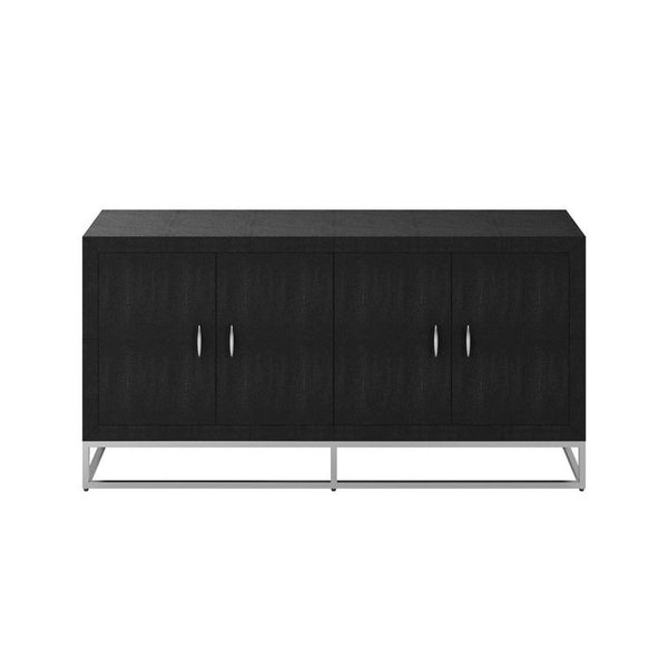 DI Designs Hampton Sideboard | Black Shagreen - SantoLusso