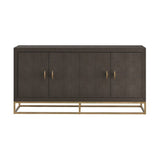 DI Designs Hampton Sideboard | Brown Shagreen - SantoLusso