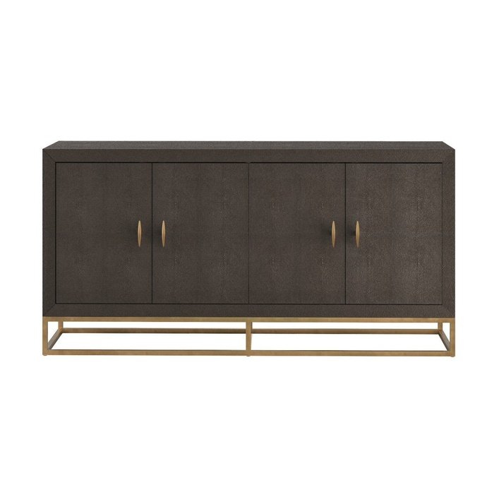 DI Designs Hampton Sideboard | Brown Shagreen - SantoLusso