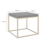 DI Designs Norton End Table - SantoLusso