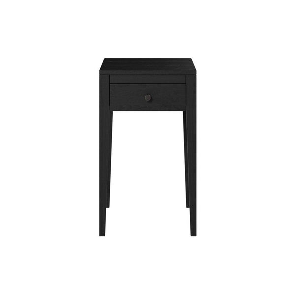 DI Designs Radford Bedside | Black | 1 Drawer - SantoLusso