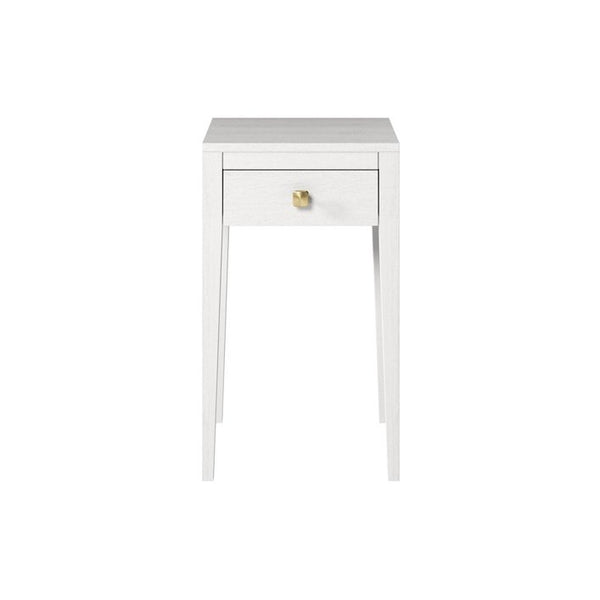 DI Designs Radford Bedside | White | 1 Drawer - SantoLusso