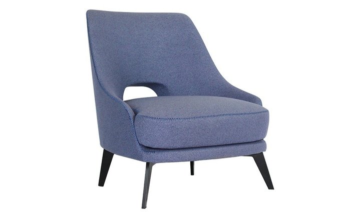 Dino Armando Claude Armchair - Blue - SantoLusso