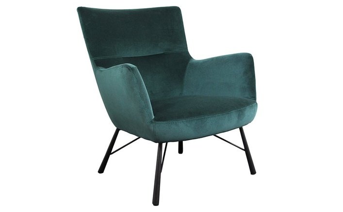 Dino Armando Lawson Armchair - Evergreen - SantoLusso