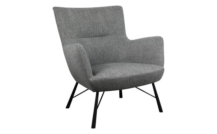 Dino Armando Lawson Armchair - Grey - SantoLusso