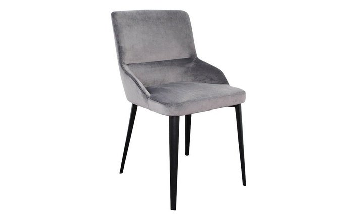 Dino Armando Set of 2 Ventura Dining Chairs - Grey - SantoLusso