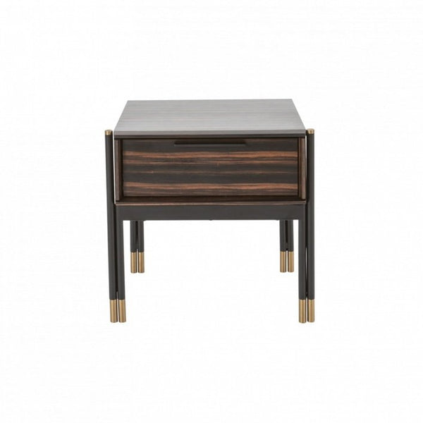 Twenty10 Bali Bedside Table in Ebony - SantoLusso