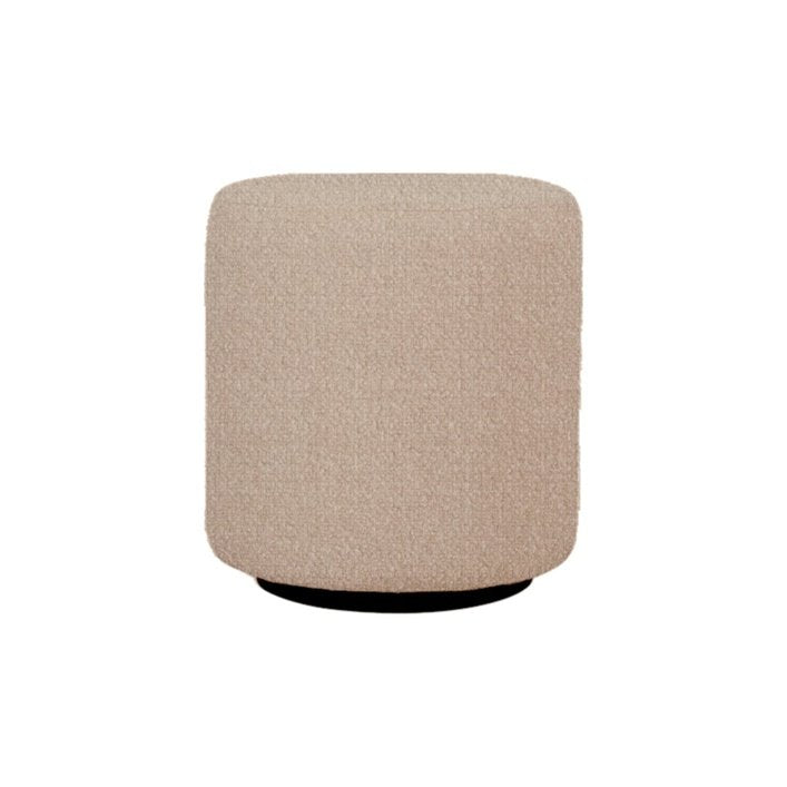 Twenty10 Ben Round Stool in Cologne Mink - SantoLusso