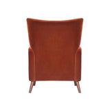 Twenty10 Betty Occasional Chair in Terracotta Velvet - SantoLusso