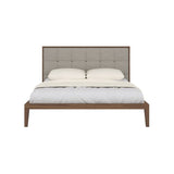 Twenty10 Calla Double Bed in Walnut/Natural - SantoLusso