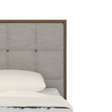 Twenty10 Calla Double Bed in Walnut/Natural - SantoLusso