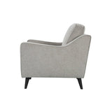 Twenty10 Daffy Armchair in Greige Linen - SantoLusso