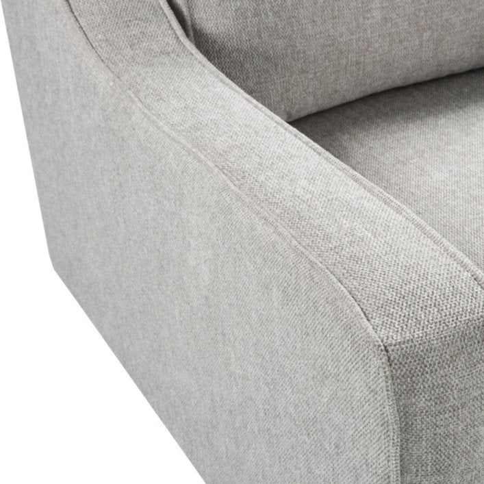 Twenty10 Daffy Armchair in Greige Linen - SantoLusso