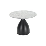 Twenty10 Hazel Dining Table in Black & White Marble - SantoLusso