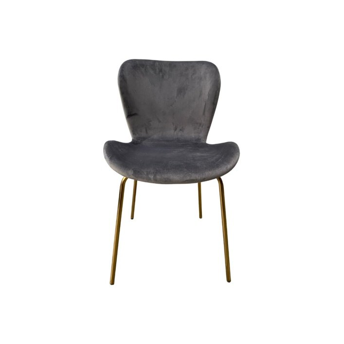 Twenty10 Jasmine Dining Chair in Dark Grey - SantoLusso