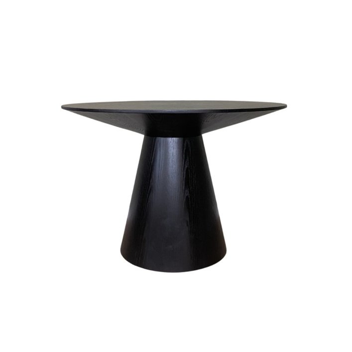 Twenty10 Lotus Dining Table in Wenge (Black Stained Oak) - SantoLusso