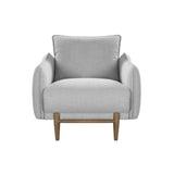 Twenty10 Louie Armchair in Grey Linen - SantoLusso